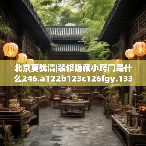 北京夏犹清|装修隐藏小窍门是什么246.a122b123c126fgy.133lkjl