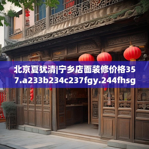 北京夏犹清|宁乡店面装修价格357.a233b234c237fgy.244fhsg