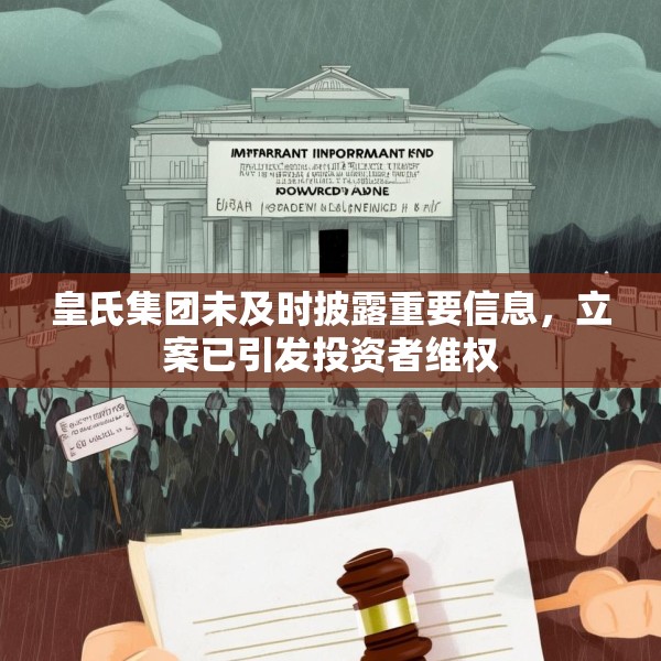 皇氏集团未及时披露重要信息，立案已引发投资者维权