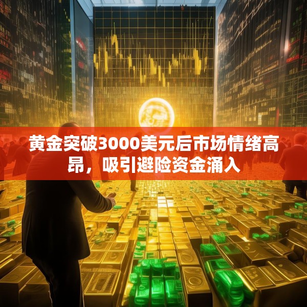 黄金突破3000美元后市场情绪高昂，吸引避险资金涌入