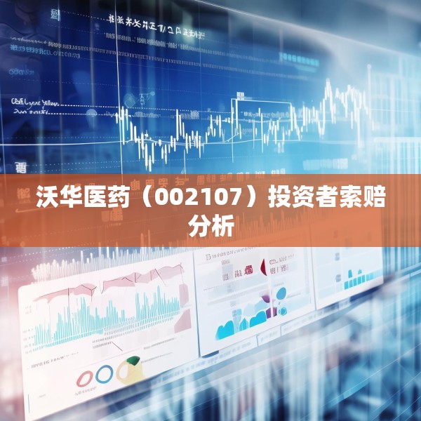 沃华医药（002107）投资者索赔分析