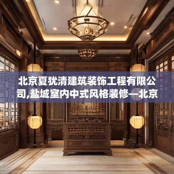 北京夏犹清建筑装饰工程有限公司,盐城室内中式风格装修—北京夏犹清建筑装饰工程有限公司592.a468b469c472fgy.479dewqe