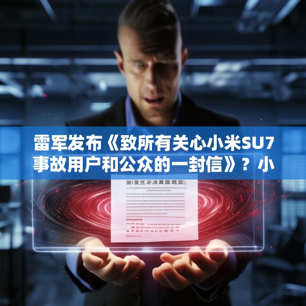 雷军发布《致所有关心小米SU7事故用户和公众的一封信》？小米：假的