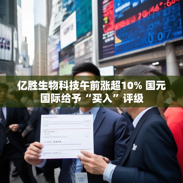 亿胜生物科技午前涨超10% 国元国际给予“买入”评级