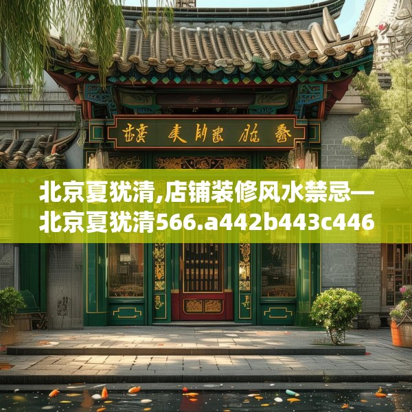北京夏犹清,店铺装修风水禁忌—北京夏犹清566.a442b443c446fgy.453wew