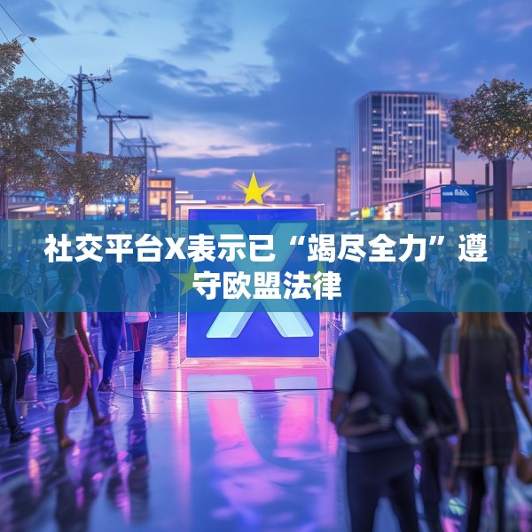社交平台X表示已“竭尽全力”遵守欧盟法律