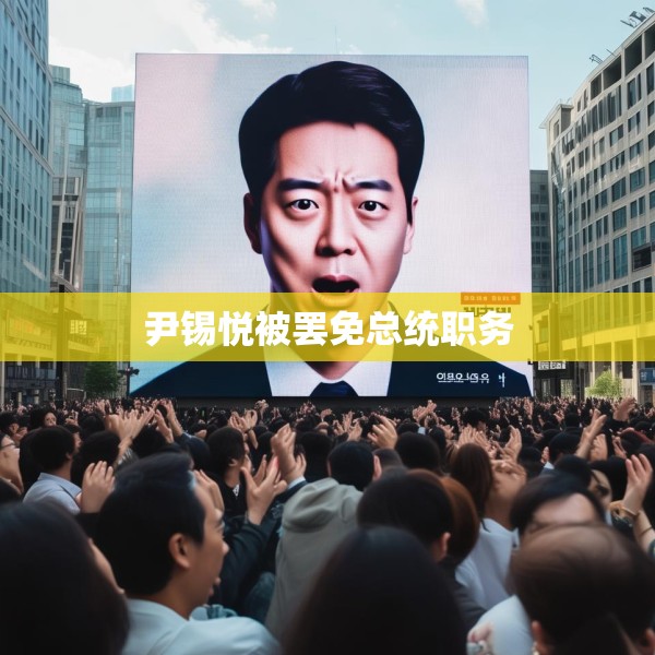 尹锡悦被罢免总统职务