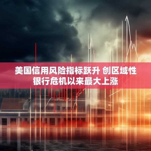美国信用风险指标跃升 创区域性银行危机以来最大上涨