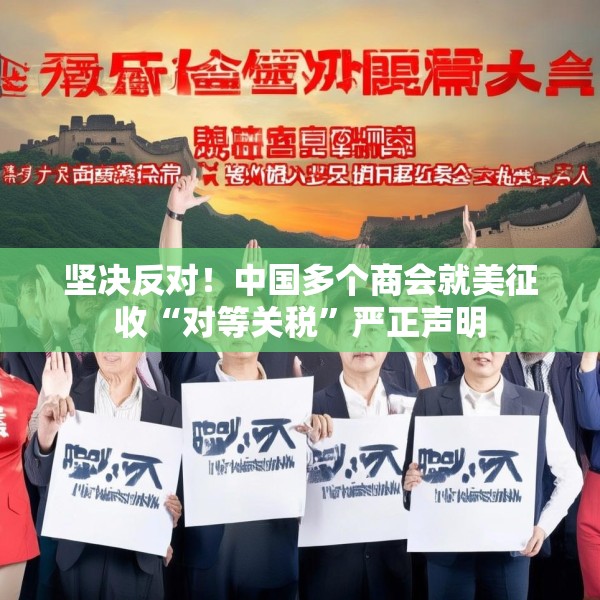 坚决反对！中国多个商会就美征收“对等关税”严正声明