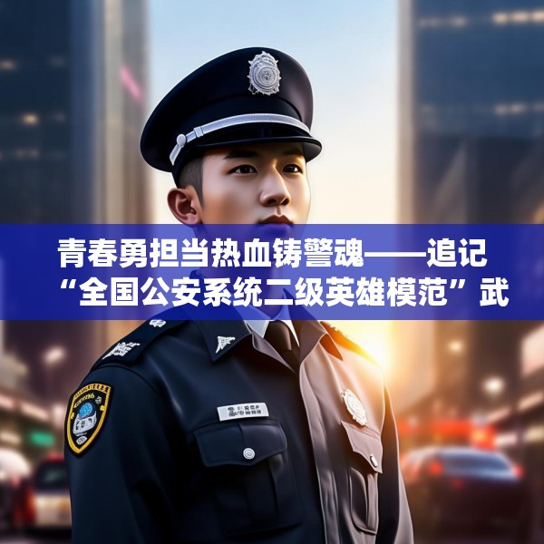 青春勇担当热血铸警魂——追记“全国公安系统二级英雄模范”武霖