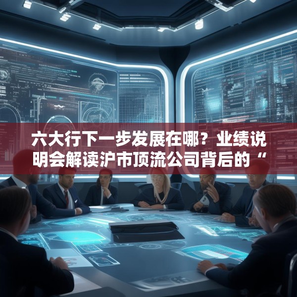 六大行下一步发展在哪？业绩说明会解读沪市顶流公司背后的“硬核”操作