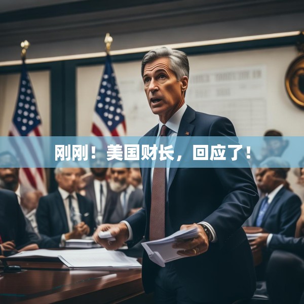 刚刚！美国财长，回应了！