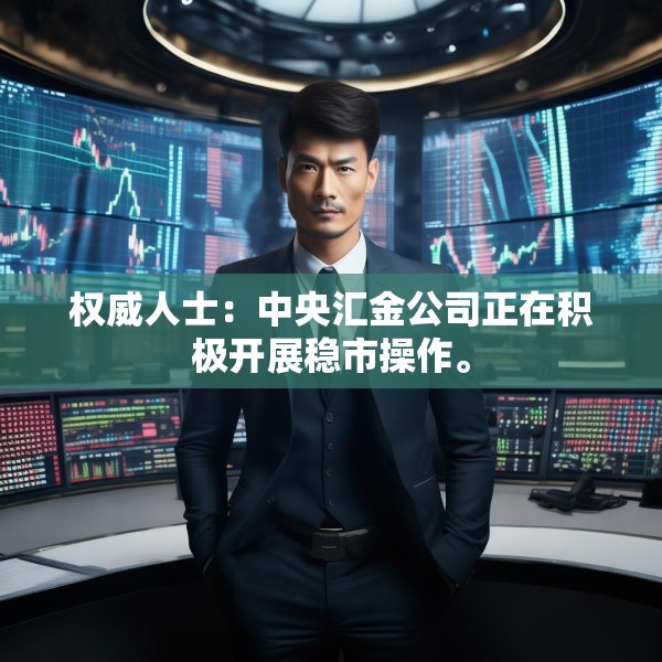 权威人士：中央汇金公司正在积极开展稳市操作。