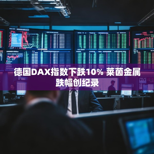 德国DAX指数下跌10% 莱茵金属跌幅创纪录