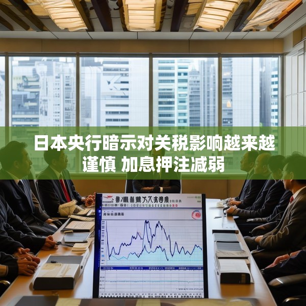 日本央行暗示对关税影响越来越谨慎 加息押注减弱
