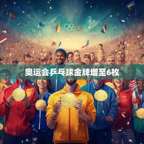 奥运会乒乓球金牌增至6枚