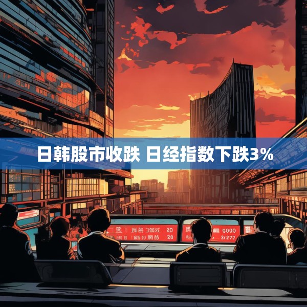 日韩股市收跌 日经指数下跌3%