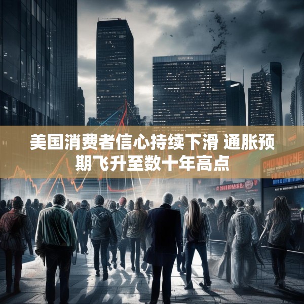 美国消费者信心持续下滑 通胀预期飞升至数十年高点