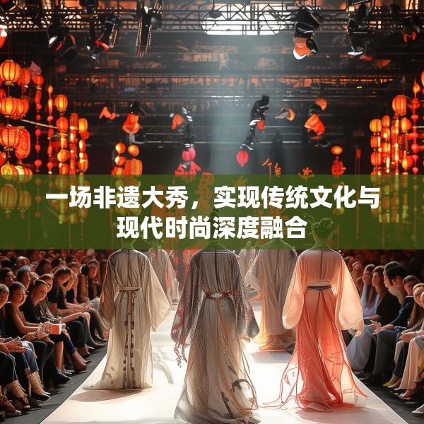 一场非遗大秀，实现传统文化与现代时尚深度融合