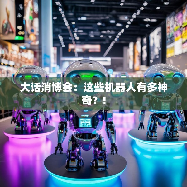 大话消博会：这些机器人有多神奇？!
