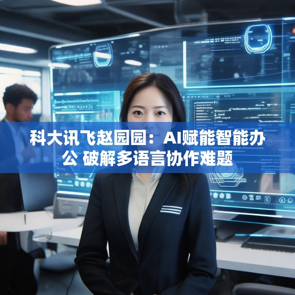 科大讯飞赵园园：AI赋能智能办公 破解多语言协作难题