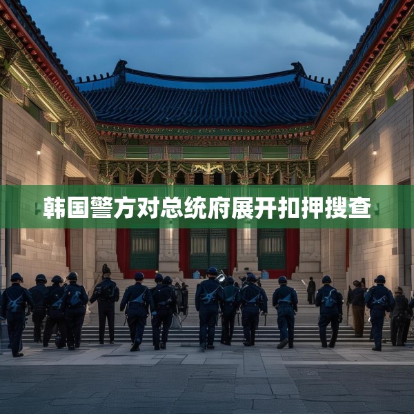 韩国警方对总统府展开扣押搜查