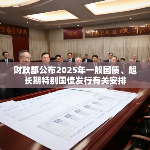 财政部公布2025年一般国债、超长期特别国债发行有关安排
