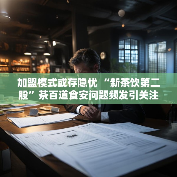 加盟模式或存隐忧 “新茶饮第二股”茶百道食安问题频发引关注