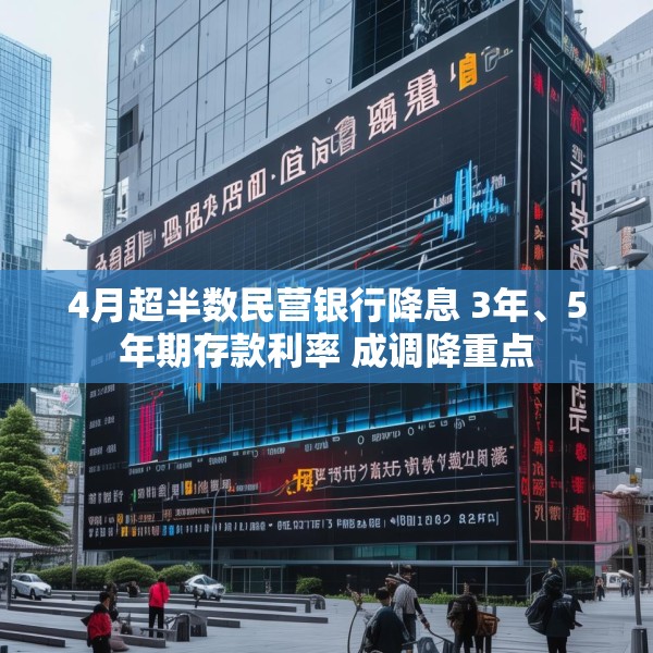 4月超半数民营银行降息 3年、5年期存款利率 成调降重点