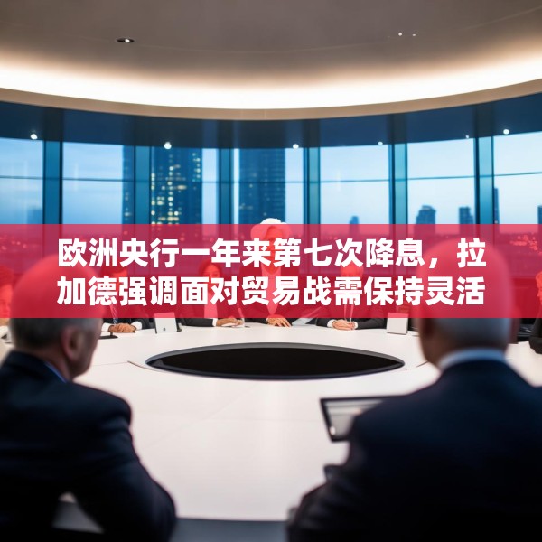 欧洲央行一年来第七次降息，拉加德强调面对贸易战需保持灵活性