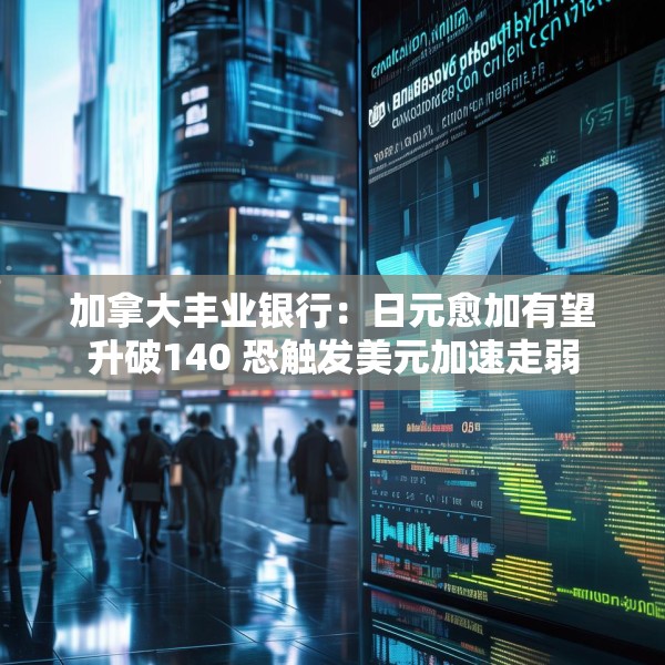 加拿大丰业银行：日元愈加有望升破140 恐触发美元加速走弱