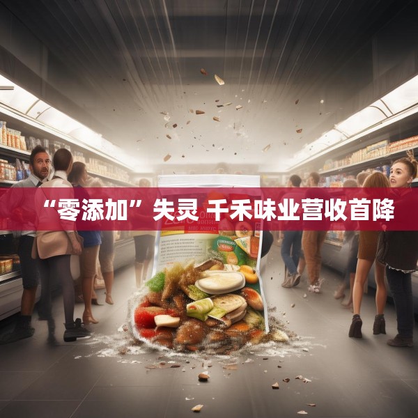 “零添加”失灵 千禾味业营收首降