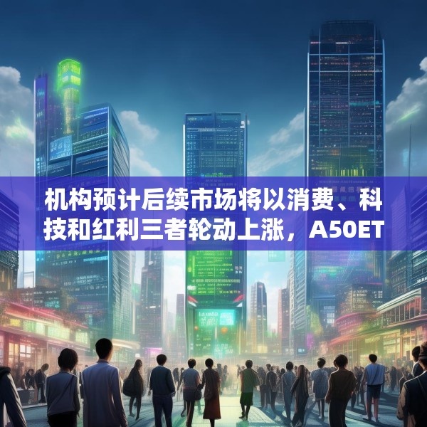 机构预计后续市场将以消费、科技和红利三者轮动上涨，A50ETF华宝（159596）获643万元净申购