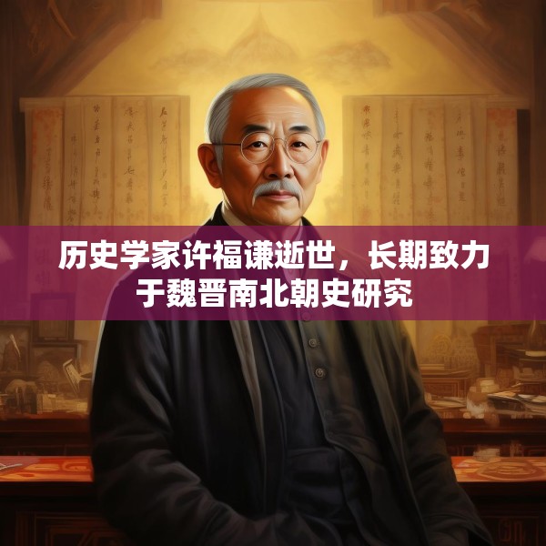历史学家许福谦逝世，长期致力于魏晋南北朝史研究