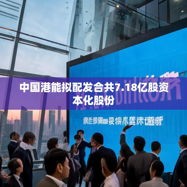 中国港能拟配发合共7.18亿股资本化股份