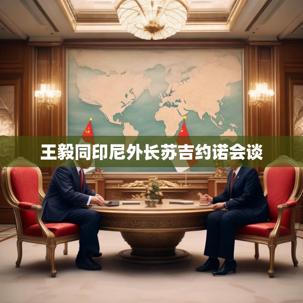 王毅同印尼外长苏吉约诺会谈