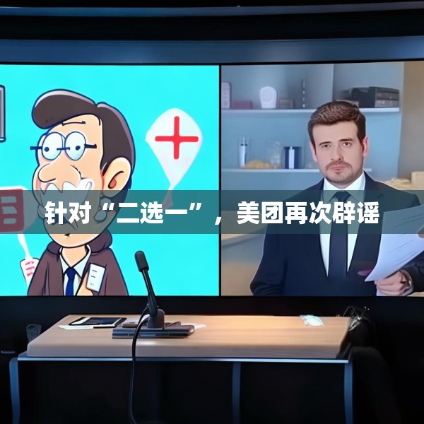 针对“二选一”，美团再次辟谣