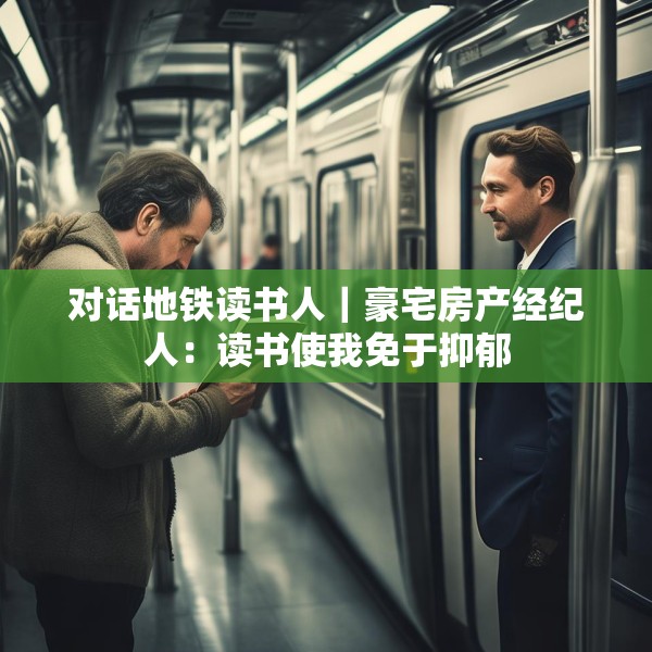 对话地铁读书人｜豪宅房产经纪人：读书使我免于抑郁