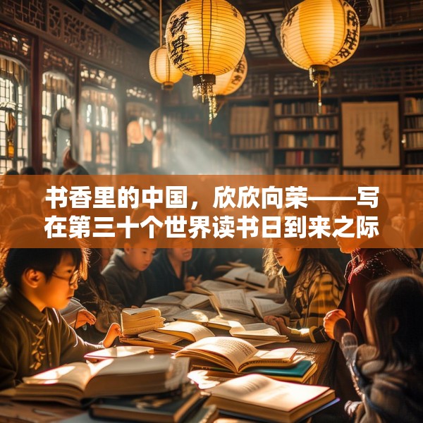 书香里的中国，欣欣向荣——写在第三十个世界读书日到来之际