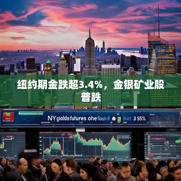 纽约期金跌超3.4%，金银矿业股普跌