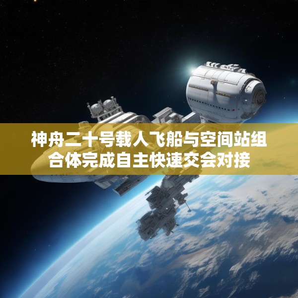 神舟二十号载人飞船与空间站组合体完成自主快速交会对接