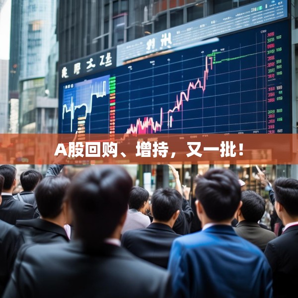 A股回购、增持，又一批！