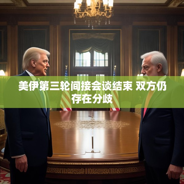 美伊第三轮间接会谈结束 双方仍存在分歧