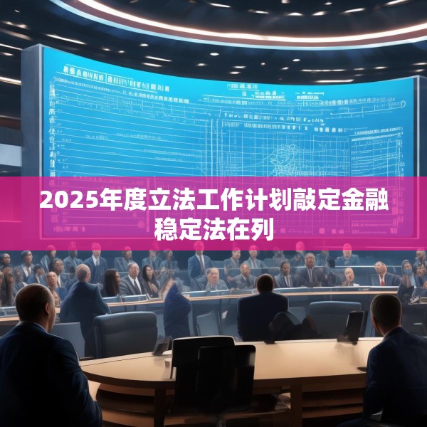 2025年度立法工作计划敲定金融稳定法在列