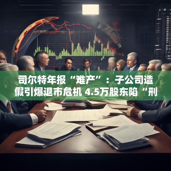 司尔特年报“难产”：子公司造假引爆退市危机 4.5万股东陷“刑事挂案+爆仓”双杀困局