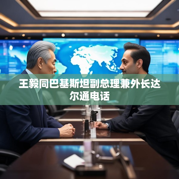 王毅同巴基斯坦副总理兼外长达尔通电话