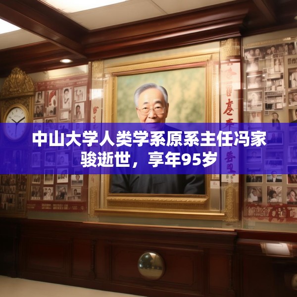中山大学人类学系原系主任冯家骏逝世，享年95岁