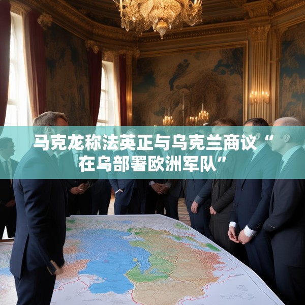 马克龙称法英正与乌克兰商议“在乌部署欧洲军队”