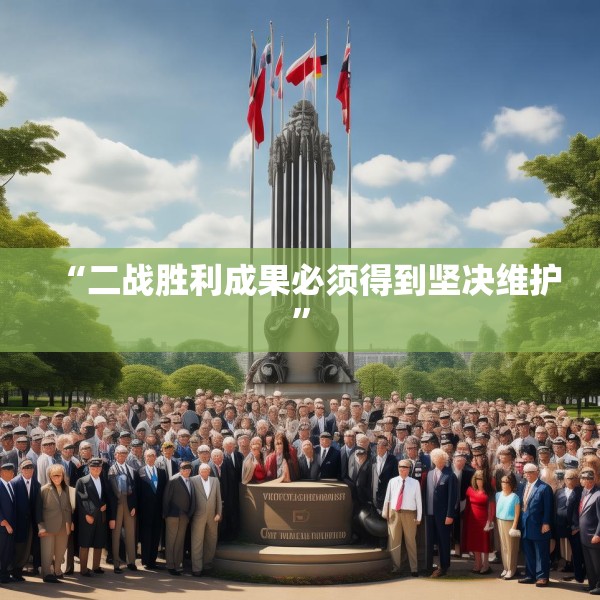 “二战胜利成果必须得到坚决维护”