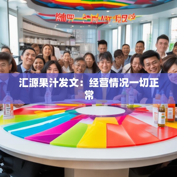 汇源果汁发文：经营情况一切正常